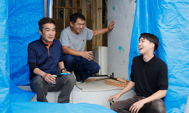 「はりまや住宅の家づくり」なら、建築中も楽しめる！